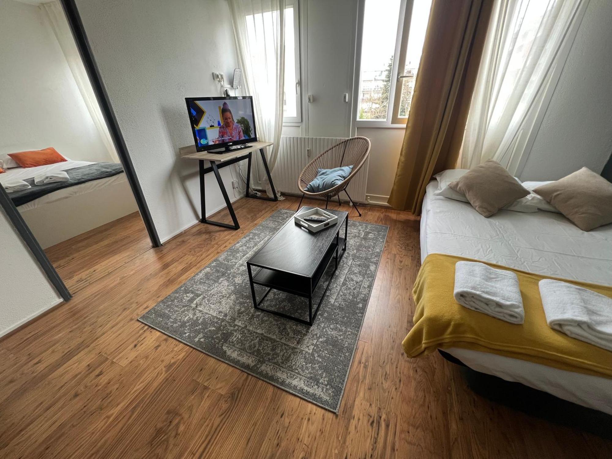 Mon Palmier Grand Appartement Parking Un-Sejour-A-Part Metz Dış mekan fotoğraf
