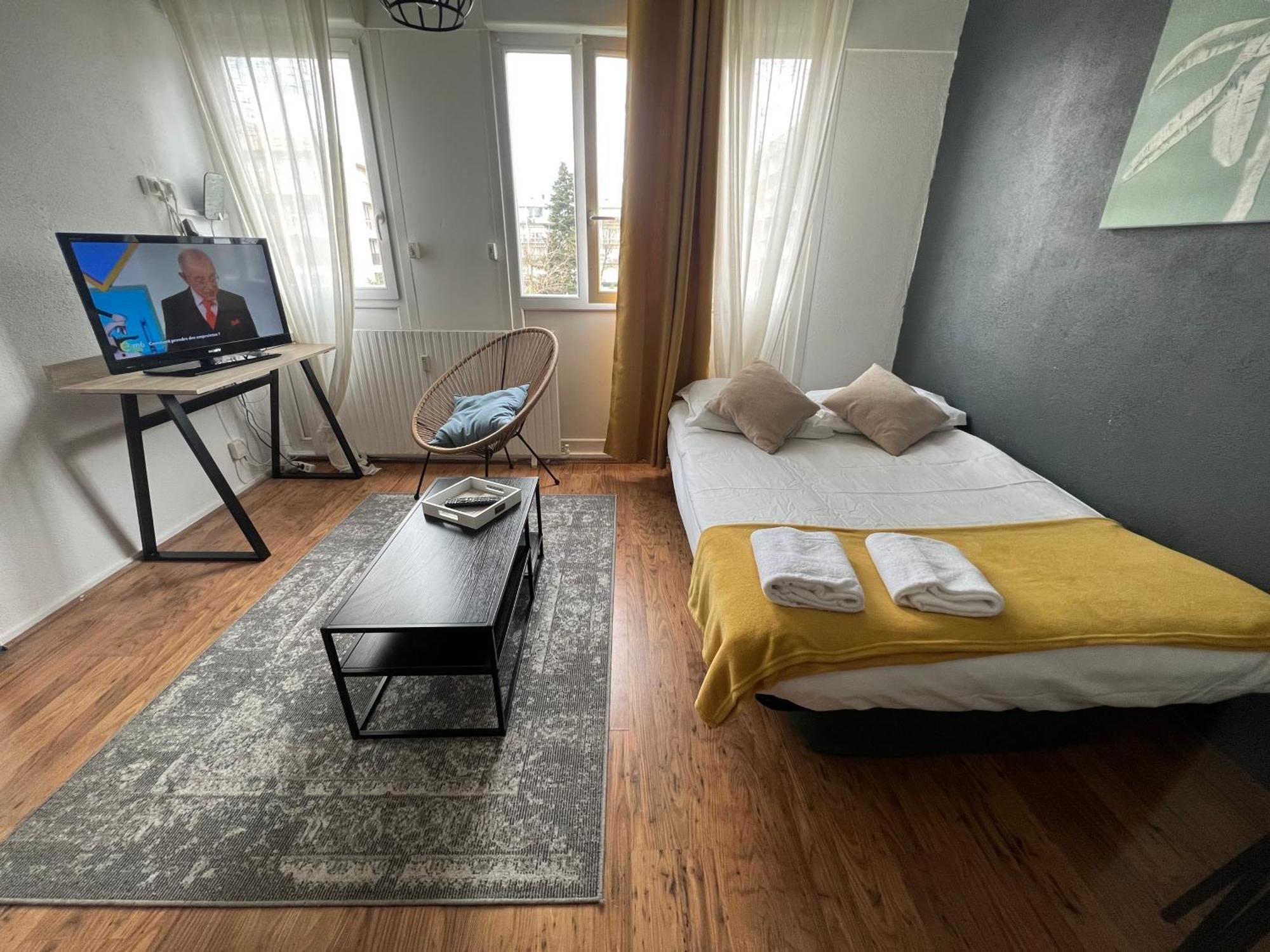 Mon Palmier Grand Appartement Parking Un-Sejour-A-Part Metz Dış mekan fotoğraf