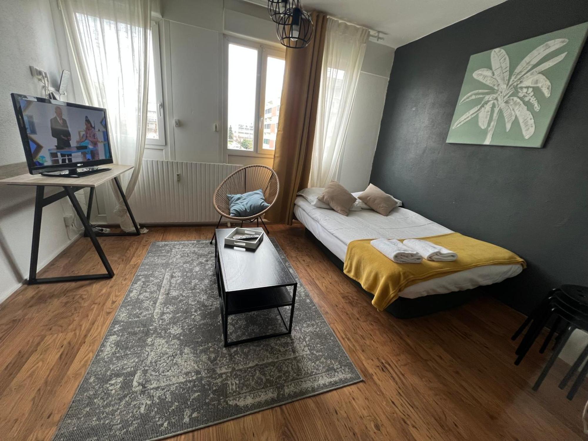 Mon Palmier Grand Appartement Parking Un-Sejour-A-Part Metz Dış mekan fotoğraf
